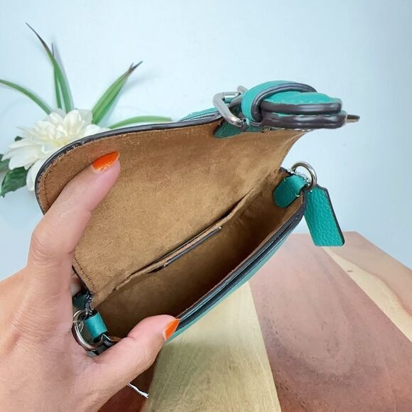 NWT Coach Amelia Small Saddle Bag - Picture 7 of 7